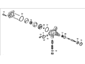 OEM Honda Odyssey Sub-Pump Assembly, Power Steering - 56110-PEA-003