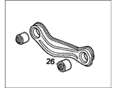 OEM 1993 Honda Accord Arm A, Left Rear (Lower) - 52350-SM5-A21