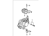 OEM Honda CRX Body Assembly, Throttle - 16400-PM8-A03
