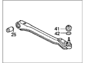 OEM 1996 Honda Prelude Arm B Assembly, Right Rear (Lower) - 52355-SS0-A01