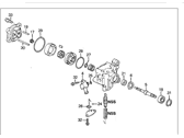 OEM Honda Prelude Pump Sub-Assembly, Power Steering - 56110-P11-020