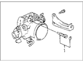 OEM 1991 Honda Prelude Body Assembly, Throttle - 16400-PK2-X00