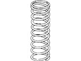 OEM 1990 Honda Prelude Spring, Front - 51401-SF1-930