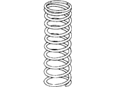 OEM 1989 Honda Prelude Spring, Front - 51401-SF1-930