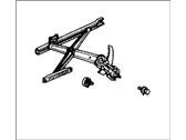 OEM 1988 Honda Accord Regulator, Left Front Door - 72250-SH4-003
