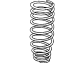 OEM 1986 Honda Civic Spring, Rear - 52441-SB6-003