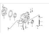 OEM 1987 Honda Civic Pump Assembly, Oil - 15100-PE1-721