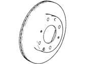 OEM 1985 Honda Civic Disk, Brake - 45251-SB2-030