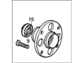 OEM 1984 Honda Civic Bearing Assembly, Hub Unit - 42200-SF4-008