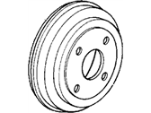 OEM 1997 Honda Civic del Sol Drum, Rear Brake - 42610-SB2-010