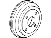 OEM 1993 Honda Civic Drum, Rear Brake - 42610-SB2-010