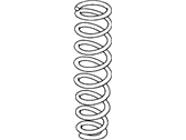 OEM 1999 Honda Prelude Spring, Rear - 52441-S30-014