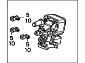 OEM 1999 Honda Accord Lock Assembly, Right Rear Door (Manual) - 72610-S84-A11