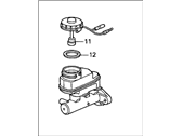 OEM Honda Odyssey Master Cylinder - 46100-SX0-A02