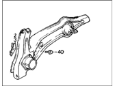 OEM 1989 Honda Civic Arm, Left Rear Trailing - 52371-SR7-A10