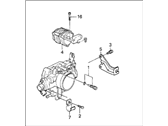 OEM 1988 Honda CRX Body Assembly, Throttle (Gf87B) - 16400-PM6-A03