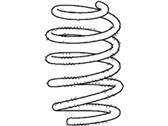 OEM 2012 Honda CR-V Spring, Right Front - 51401-SWA-E03