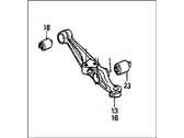 OEM 1986 Honda Prelude Arm, Left Front (Lower) - 51365-SF0-000