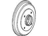 OEM 1984 Honda Accord Drum, Rear Brake - 42610-SA5-000