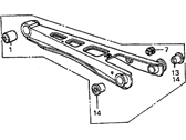 OEM 1984 Honda Prelude Arm, Left Rear (Lower) - 52360-SB0-621