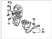 OEM 1991 Honda Accord Lock Assembly, Right Rear Power Door - 72610-SM4-J02