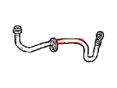 OEM Honda Civic Hose, Left Rear Brake - 46431-SR0-934