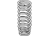 OEM 1995 Honda Civic Spring, Rear (Nhk Spring) - 52441-SR0-N02