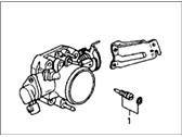 OEM 1991 Honda Accord Body Assembly, Throttle (Gf73A) - 16400-PT3-A50