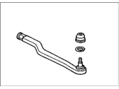 OEM Honda Accord End, Passenger Side Tie Rod (Musashi) - 53540-SM4-003