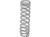 OEM 1990 Honda Accord Spring, Rear - 52441-SM1-A15