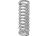 OEM 1991 Honda Accord Spring, Front (Nasco) - 51401-SM1-A11