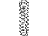 OEM 1994 Honda Accord Spring, Rear (Nhk Spring) - 52441-SV5-A12