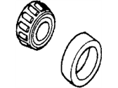 OEM 1985 Honda Prelude Bearing B, Rear Wheel (Koyo Seiko) - 91053-671-008