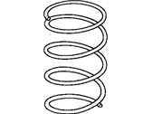 OEM 2005 Honda Civic Spring, Front - 51401-S5A-C02