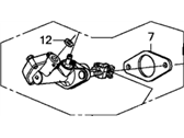 OEM 2015 Honda Fit Master Cylinder Assembly, Clutch - 46925-T5P-A02