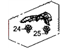 Honda 84261-T0A-A01ZC