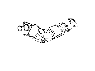 Infiniti 208B3-3WK0A Three Way Catalytic Converter