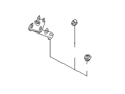 Infiniti 28850-59J00 Pivot Assy-Wiper, No 1