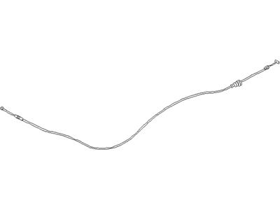 Infiniti 65620-5DA0B Hood Lock Control Cable Assembly