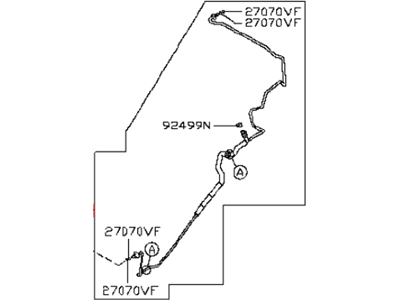 Infiniti 92440-1MA0D Pipe-Front Cooler, High