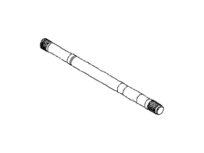 Infiniti 39204-4HK0A Shaft-Front Drive, RH