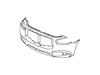 Infiniti 62022-3JA0H Front Bumper Fascia Kit