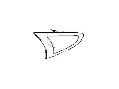 Infiniti 26544-1BA0A Housing Assembly-Back Up Lamp, RH