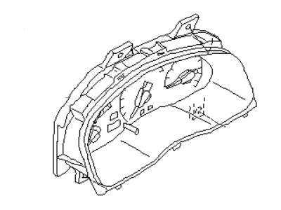 Infiniti 24820-AT101 Instrument Cluster Speedometer Assembly