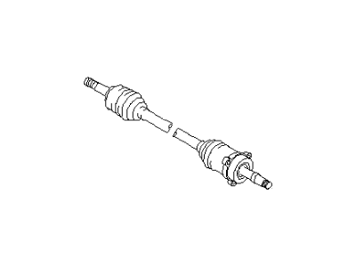 Infiniti 39100-7J111 Shaft Assy-Front Drive, RH