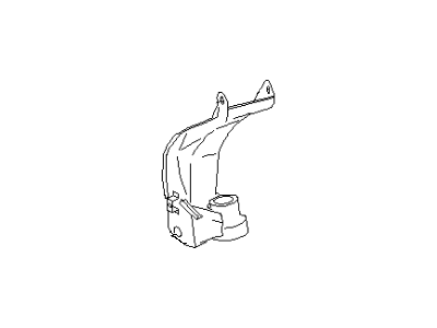 Infiniti 54590-66U26 Extension Compl-Knuckle Arm, RH