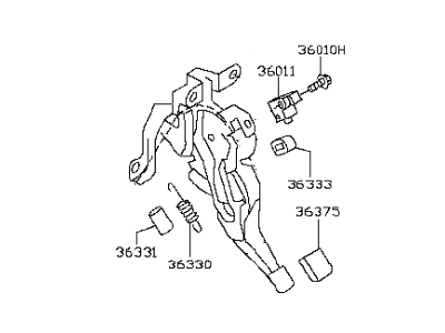 Infiniti 36010-4GF1A Control Park Lv