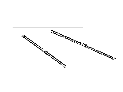 Infiniti 28890-5DA1B Window Wiper Blade Assembly No 1