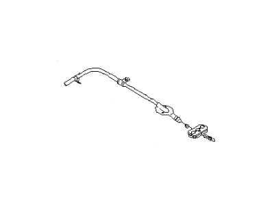 Infiniti 36402-10Y00 Cable Assy-Parking Brake, Front