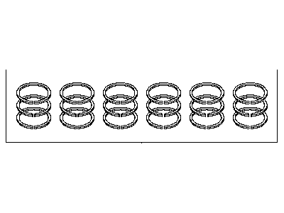Nissan 12033-AC700 Ring Set-Piston